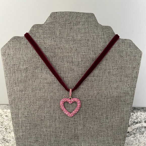 Vintage Heart Choker - Picture 2 of 4